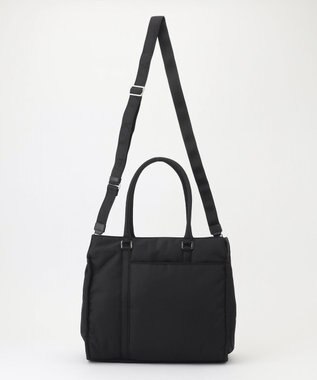 Y'SACCS 【ムック本掲載】ツイルナイロン　スクエアトート　Mサイズ ブラック