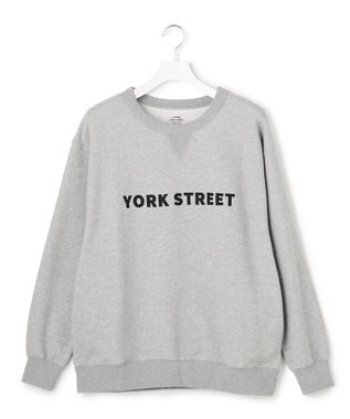 J.PRESS YORK STREET 【UNISEX】裏毛ベーシックロゴ スウェット