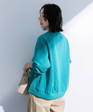 Green Parks フラワーフクレジャカードプルオーバー Green