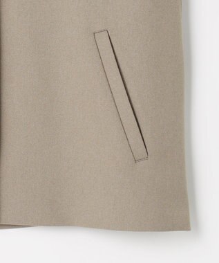 J.PRESS LADIES S 【WEB限定カラーあり】ツムギートflannel ノーカラー ジャケット ベージュ系