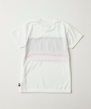 OP／FILA 【FILA】ドライピケ半袖Tシャツ オフホワイト