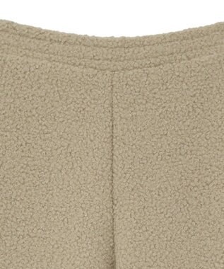 CRAFT STANDARD BOUTIQUE ブークレ風カットソーパンツ Beige