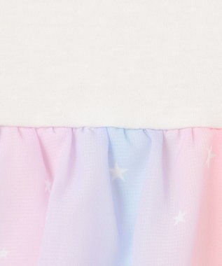 ANY KIDS ひらひら バックシャンTシャツ エクリュ