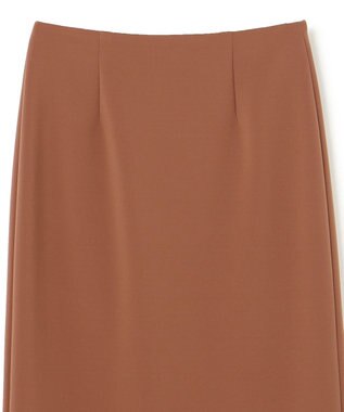 BEIGE， 【洗える】ALTHEA / ダンボールジャージーハイウエストIラインスカート Brown