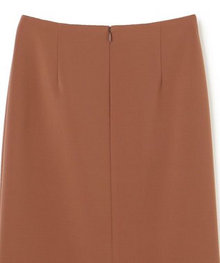 BEIGE， 【洗える】ALTHEA / ダンボールジャージーハイウエストIラインスカート Brown