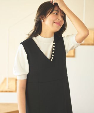 【大好評につき今季も登場！接触冷感】ハーフパフスリーブ プルオーバー