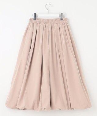 Feroux チュールレイヤード バルーンスカート ピンク系