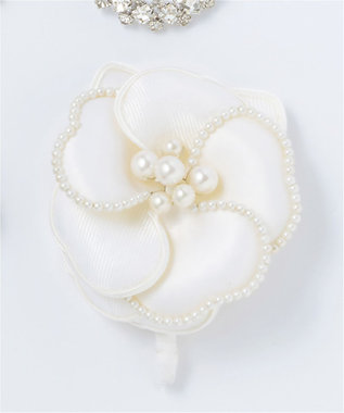 23区 パールトリミング コサージュ