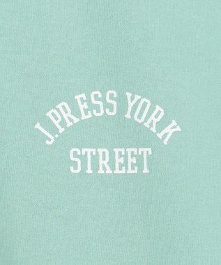 J.PRESS YORK STREET 【UNISEX】バックプリントTシャツ ピーコックグリーン系