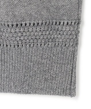 JOSEPH HOMME 【洗える】ハイツイストコード　クルーネックニット グレー系