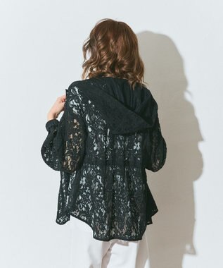 GRACE CONTINENTAL コードレースフーディ ブラック