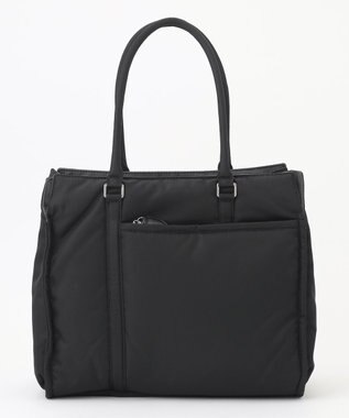 Y'SACCS 【ムック本掲載】ツイルナイロン　スクエアトート　Mサイズ ブラック