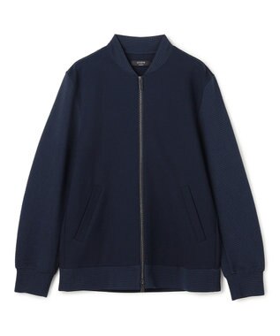 JOSEPH HOMME 【オリジナル素材】ライトタックジャージー ジップアップブルゾン ネイビー系