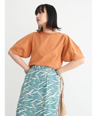 Green Parks ＫＢＦ　袖ボリュームＴＥＥ Terracotta