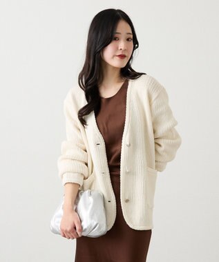 russet レザー巾着4WAYショルダーバッグ(CE-1454) Silver