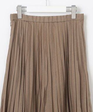 J.PRESS LADIES L ラミータンブラー プリーツ スカート モカ系