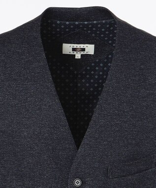JOSEPH ABBOUD 【キングサイズ】ツィーディジャージー ベスト ネイビー系