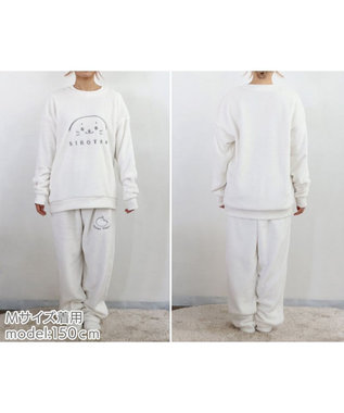 Mother garden しろたん ふわふわルームウェア ユニセックス サイズ 白~オフホワイト