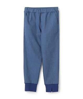 UNFILO 【110-150cm】デニムジョグパン(UNISEX) ブルー