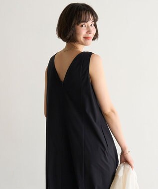 UNFILO L 【GOCOCi/ワコール】FINE MOVE コクーンワンピース ブラック