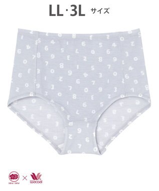 ワコール／睡眠科学 【ショーツ】　SOU・SOU（R）　ベア天竺素材　YBX636とペア　睡眠科学／ワコール　YPX636 グレー