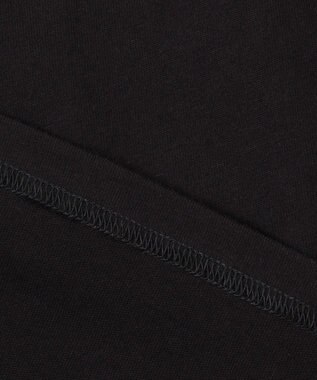 ANY KIDS パール襟 袖フリル Ｔシャツ ブラック