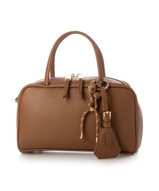 UNBILLION カシュカシュ cachecache / チャーム付横長ボストン