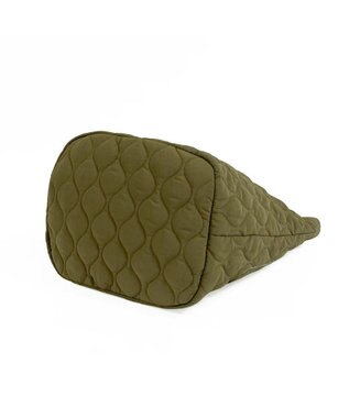 ROOTOTE 3634【A4収納】SN.ラウンド.ミリタリーキルト-A 02：カーキ