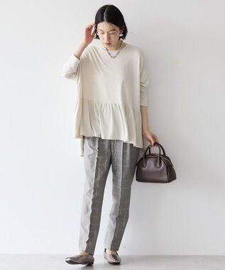 AMERICAN HOLIC ティアードカットプルオーバー Light Gray
