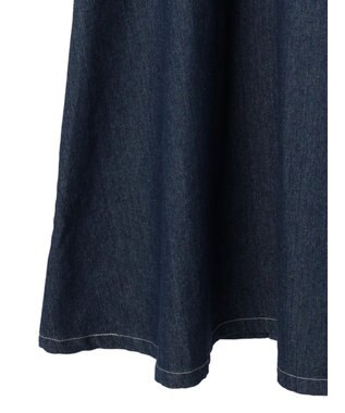 Green Parks ・ＥＬＥＮＣＡＲＥ　ＤＵＥウエストタックデニムワンピース Indigo