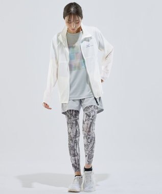 CW-X 【WOMEN】 CW-X ランニングパンツ 立体パターン設計 スポーツウェア 3分丈 レディース DHY393 /ワコール グレー