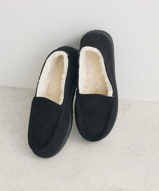 Green Parks ・ｒｉｃｈ　ｂｌｕｅ　コーデュロイスリッポン