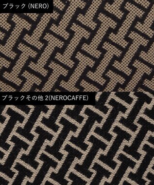 IACUCCI モノグランマ L JACQUARD/RUGA ブラック系その他2