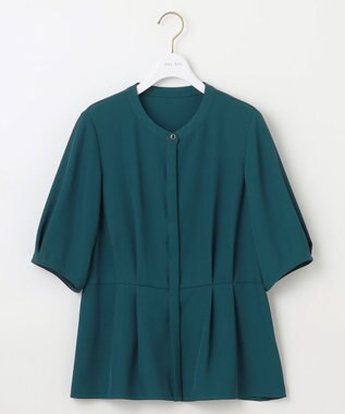  【接触冷感・UVカット・速乾】コンフォートビューティサテン ブラウス