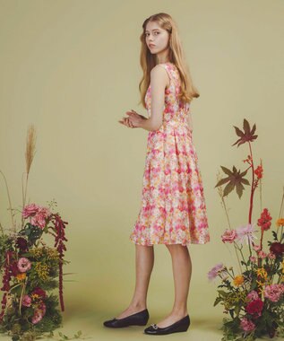 TOCCA 【消臭】WHISPERS OF COSMOS ドレス ピンク系7