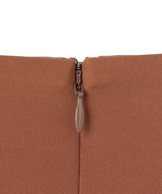 BEIGE， 【洗える】ALTHEA / ダンボールジャージーハイウエストIラインスカート Brown