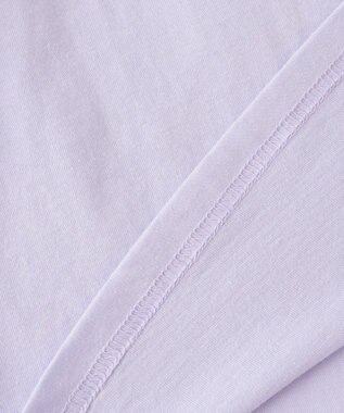 ANY KIDS シャラシャラ ビーズ入り Tシャツ サックスブルー×ネコ