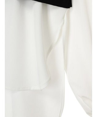 earth music&ecology ＳＥＴ２点ニットベスト＋シャツ Black