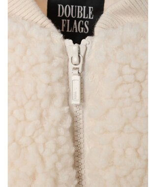 Green Parks ・Ｄｏｕｂｌｅ　Ｆｌａｇｓ　　ボアブルゾン Ivory