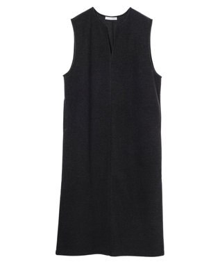 Green Parks 圧縮ポンチキーネックジャンスカ Dark Gray Mixture