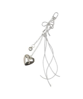 UNBILLION カシュカシュ cachecache / クマハートカラビナチャーム ホワイト