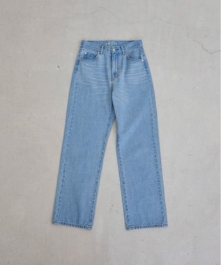 WEGO 【ANGIE VINTAGE/SMLサイズ展開】ストレートデニムパンツ ブルー