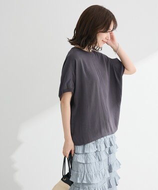 Green Parks Ｔブラウスドルマンスリーブプルオーバー Dark Gray