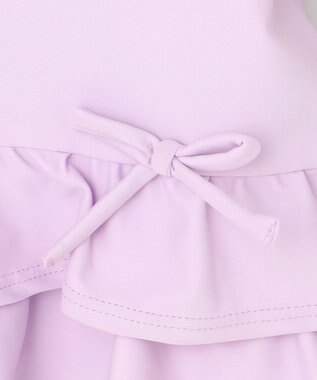 ANY KIDS 裾フリル ラッシュガード ラベンダー