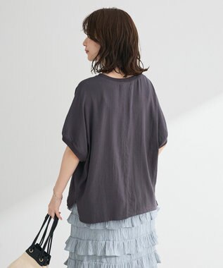 Green Parks Ｔブラウスドルマンスリーブプルオーバー Dark Gray