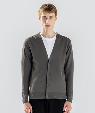 JOSEPH HOMME 【ストレッチ】リュクスレーヨン　カーディガン ダークグリーン系