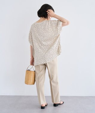 Green Parks Ｔブラウスドルマンスリーブプルオーバー Beige