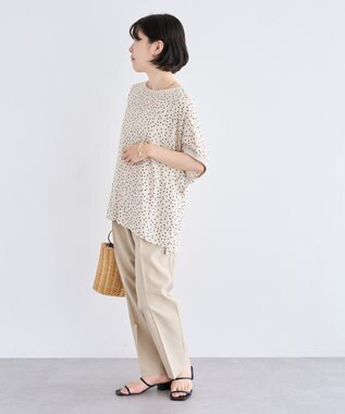 Green Parks Ｔブラウスドルマンスリーブプルオーバー Beige