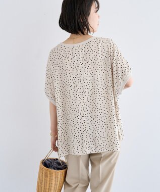 Green Parks Ｔブラウスドルマンスリーブプルオーバー Beige