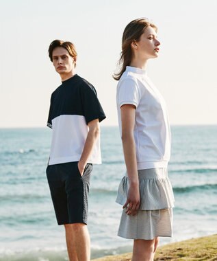 23区GOLF 【WOMEN】【23Fondation/WEB&一部店舗限定】ティアード スカート ホワイト系2